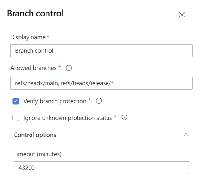 Branch Control